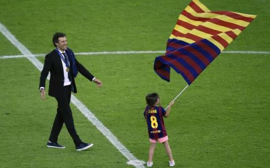 恩里克十年后重返歐冠決賽，小女兒莎娜已離世