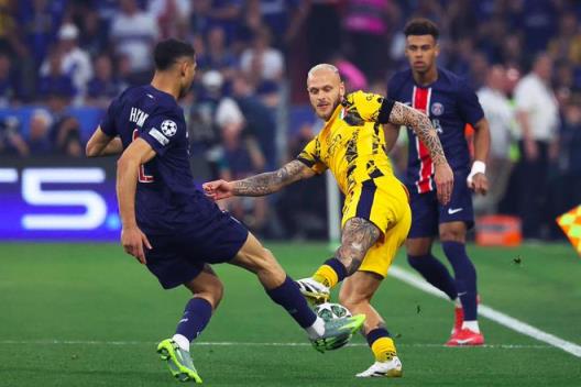 5-0！歐冠決賽創(chuàng)歷史最大分差 9.2億豪門橫掃對(duì)手 19歲神將兩射一傳