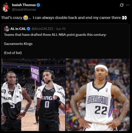 小托馬斯：隨時(shí)愿意回到國王并在那里終老