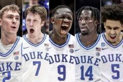 杜克五虎全入選，三人躋身首輪前十！