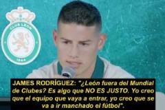 萊昂無緣世俱杯引爭議 J羅發(fā)聲呼吁公平對待