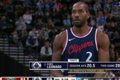 萊昂納德近10戰(zhàn)場(chǎng)均砍20+展現(xiàn)強(qiáng)勢(shì)表現(xiàn)