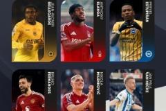 PFA英超3月最佳球員候選名單公布：布魯諾·費(fèi)爾南德斯、伊蘭加與米倫科維奇入選