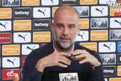 瓜帥：我敢打賭德布勞內(nèi)終將被立雕像，他完全值得！