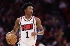 阿門(mén)高效表現(xiàn)：9中6砍16分8板6助1斷2帽正負(fù)值+11