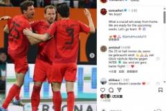 穆勒社交媒體發(fā)布慶祝照片：贏得關鍵客場勝利，為關鍵一周蓄勢待發(fā)！