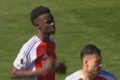 主力輪換！薩卡、馬丁內(nèi)利半場(chǎng)替補(bǔ)登場(chǎng)，斯特林、恩瓦內(nèi)里被換下