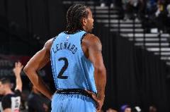 季后卡！萊昂納德前兩戰(zhàn)場均30.5分2.5斷 命中率70.6/50/100%