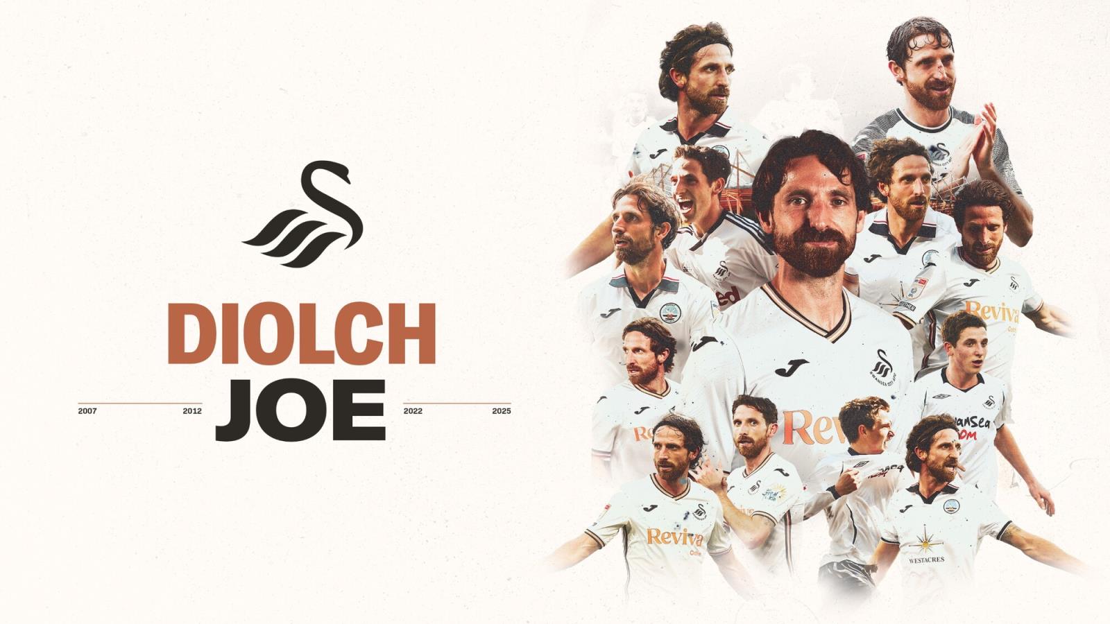 斯旺西官方宣布喬-阿倫將在本周六對陣牛津聯(lián)的比賽后正式退役