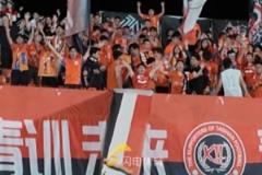 9236名球迷現(xiàn)場助威泰山B隊，賽后齊喊“韓鵬”