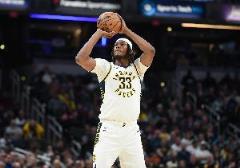 外線差距巨大！半場三分步行者18中12 騎士19投僅5中