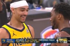 步行者隊(duì)連續(xù)兩年闖入分區(qū)決賽 上次實(shí)現(xiàn)這一成就是在2013年至2014年期間