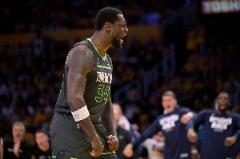 紳士橫掃湖勇詹庫！蘭德爾妻子：森林狼連續(xù)兩輪5場終結