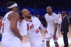 布倫森賽后被塔克和麥克布萊德拍屁股的慶祝瞬間