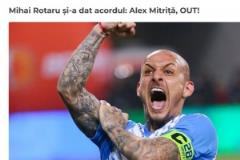 羅馬尼亞媒體：中國(guó)俱樂(lè)部有意簽下30歲前腰米特利查，身價(jià)400萬(wàn)歐元