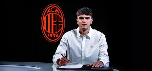 官方：米蘭與青訓后衛(wèi)巴爾泰薩吉續(xù)約至2030年6月