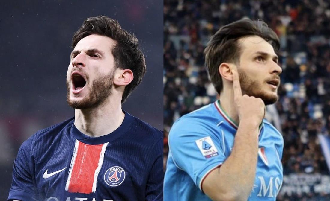 克瓦拉茨赫利亞單賽季斬獲意甲與法甲冠軍