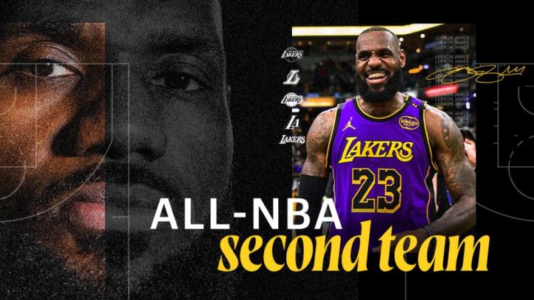 詹姆斯：40歲入選最佳二陣，暗自瘋狂幸福遠超想象