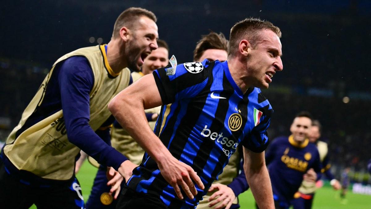 國(guó)米本賽季歐冠僅16分鐘38秒處于落后局面，占比1.2%