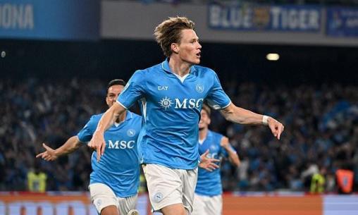 麥克托米奈意甲首秀16球助那不勒斯奪冠