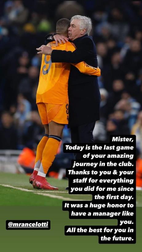 姆巴佩致敬安帥：能被您執(zhí)教是莫大的榮幸，祝您未來一切順利