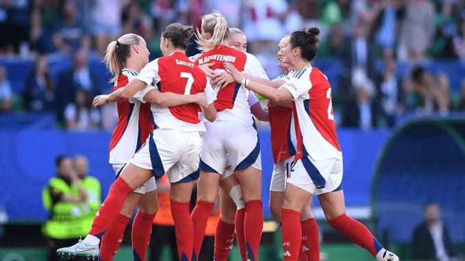 阿森納女足奪冠歷程：逆轉皇馬、逆轉里昂勇奪冠軍