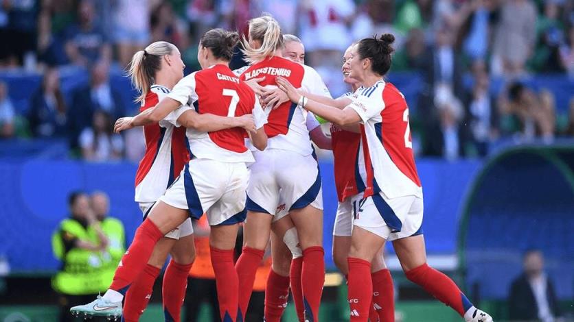 阿森納女足奪冠歷程：逆轉皇馬、逆轉里昂勇奪冠軍