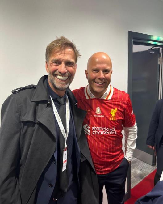 克洛普曬利物浦將帥合影：這個賽季究竟發(fā)生了什么？