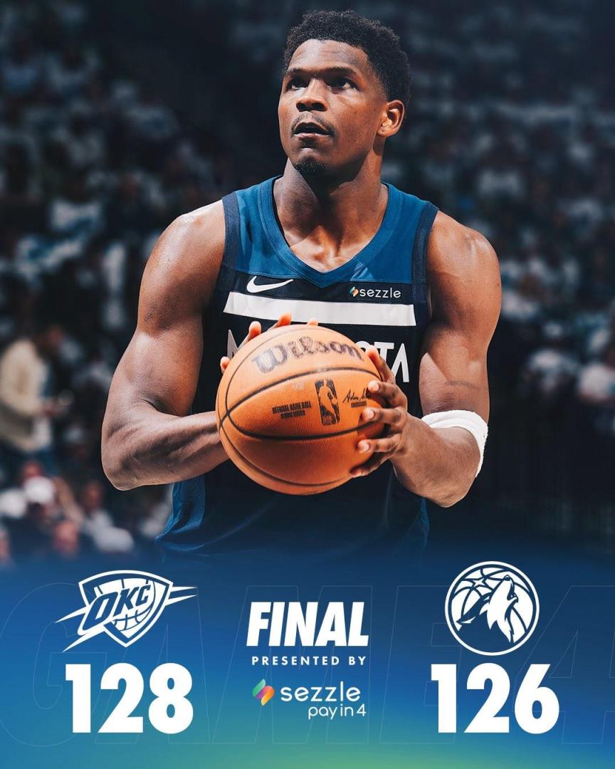 森林狼西決G4多項(xiàng)數(shù)據(jù)領(lǐng)先仍憾負(fù)